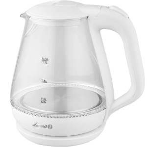 Czajnik elektryczny Łucznik Compact Glass WK-2502 Biały