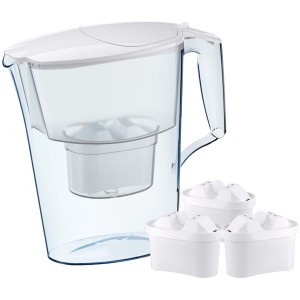 Dzbanek filtrujący Aquaphor Time Biały + 3 wkłady B25 Maxfor
