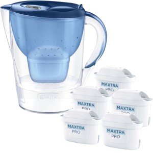 Dzbanek filtrujący Brita Marella XL Niebieski + 5 wkładów Maxtra Pro Pure Performance