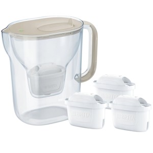 Dzbanek filtrujący Brita Style Essential XL Piaskowy + 3 wkłady Maxtra Pro Pure Performance