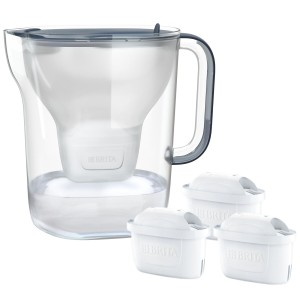 Dzbanek filtrujący Brita Style Essential XL Szaroniebieski + 3 wkłady Maxtra Pro Pure Performance