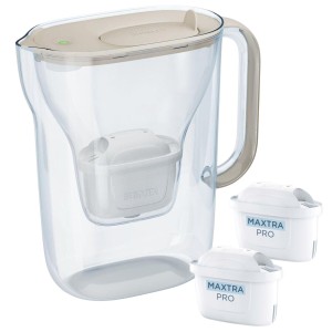 Dzbanek filtrujący Brita Style Essential Piaskowy + 2 wkłady Maxtra Pro Pure Performance