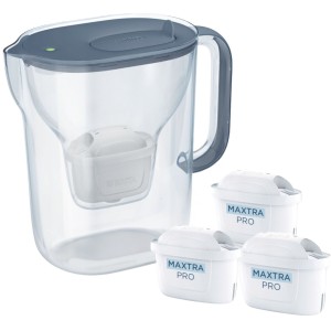 Dzbanek filtrujący Brita Style Essential Szaroniebieski + 3 wkłady Maxtra Pro Pure Performance
