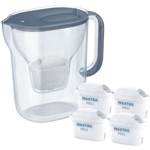 Dzbanek filtrujący Brita Style Essential Szaroniebieski + 4 wkłady Maxtra Pro Pure Performance