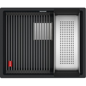 Zlewozmywak granitowy Franke Kanon KNG 110-52 Czarny mat