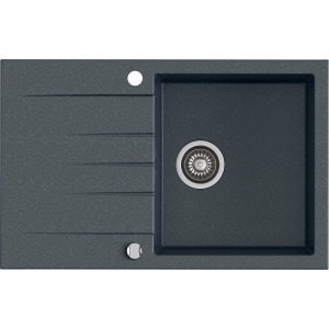 Zlewozmywak granitowy Kernau KGS V 45A 1B1D Graphite Producenci AGD 1