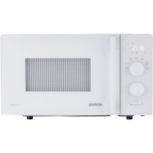 Kuchenka mikrofalowa Gorenje MO20AE1W5 800W AquaClean Timer 20l Biała