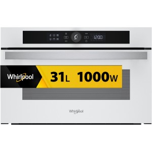 Kuchenka mikrofalowa Whirlpool WMD44MW 1000W Crisp Technologia 3D Grill Czyszczenie parowe 31L