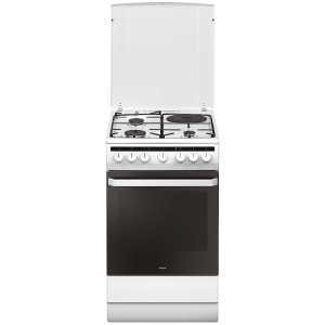 Kuchnia gazowo-elektryczna Amica 58ME4.38HZpMs(W) Producenci AGD 19