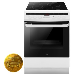 Kuchnia ceramiczna Amica 618CE3.332HTAQ(W)