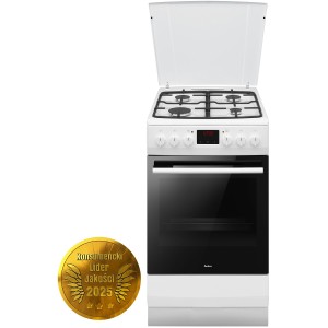 Kuchnia gazowo-elektryczna Amica 510GEH3.33ZpTaDpA(W) PIZZA