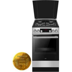 Kuchnia gazowo-elektryczna Amica 523GES3.33HZpTaDpA(Xsx) PIZZA