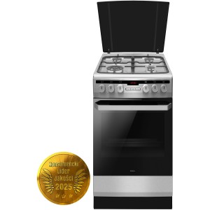 Kuchnia gazowo-elektryczna Amica 58GEH3.31HZpTaDA(Xx) PIZZA WOK