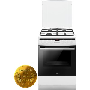 Kuchnia gazowo-elektryczna Amica 6117GED3.33PaHZpTaDA(W)