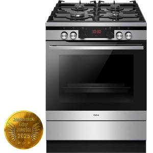 Kuchnia gazowo-elektryczna Amica 6226GcES3.43ZpTsKDpA(Xx) PIZZA