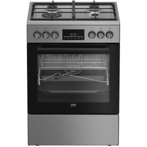 Kuchnia gazowo-elektryczna Beko FBMA61330GXDTN
