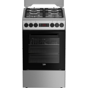 Kuchnia gazowo-elektryczna Beko FSMT52320DXON