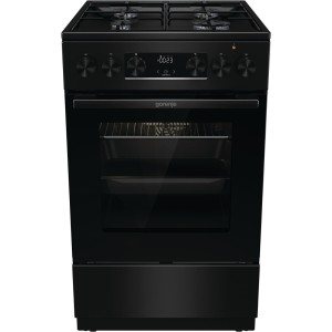 Kuchnia gazowo-elektryczna Gorenje Black Line GK5C60BJ