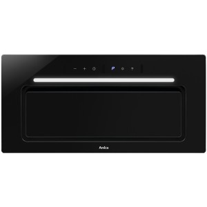Okap wkład Amica OMP6568BG STUDIO 547 m3/h Timer 59,8 Czarne szkło