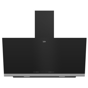 Okap kominowy Beko BHCA96741BBHF 712m3/h Odświeżanie powietrza 90cm Czarny