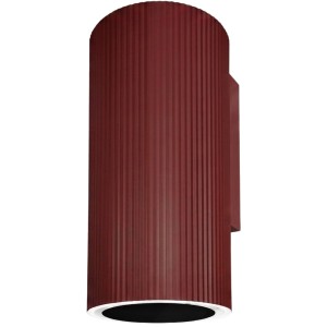 Okap kominowy Ciarko Design Monogram Burgundy 670m3/h Cook Assist Warm2Cold 38,2cm Burgundowy
