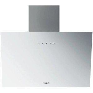 Okap kominowy Whirlpool WHVP62FLTW 650m3/h 65dBA Timer Oświetlenie LED Filtr węglowy 60cm Białe szkło Producenci AGD 4
