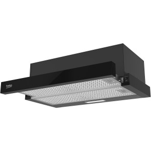 Okap teleskopowy Beko HNT63322BH 320m3/h Oświetlenie LED 60cm Czarny Producenci AGD 1