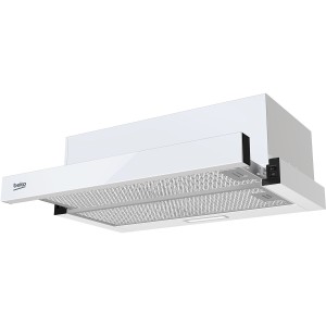 Okap teleskopowy Beko HNT63322WH 320m3/h Oświetlenie LED 60cm Biały