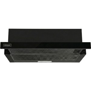 Okap teleskopowy Kernau KTH 10.165 B Glass 327m3/h 62dB Oświetlenie LED Czarny