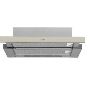 Okap teleskopowy Whirlpool AKR750GSD 304m3/h 62dBA Oświetlenie LED Filtr węglowy 60cm Szary