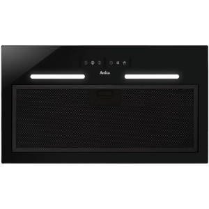 Okap wkład Amica OMP6554BG 508m3/h Timer 55cm Czarne szkło