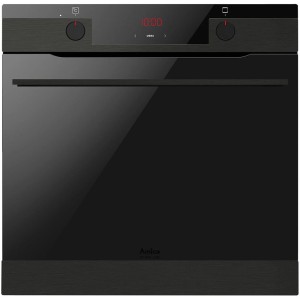 Piekarnik elektryczny z funkcją pary Amica ED3751BA V PIZZA STUDIO Grill Pizza 300 Czarne szkło