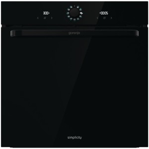 Piekarnik elektryczny z funkcją pary Gorenje BOS67371SYB ExtraSteam Grill Pizza 300 AirFry Czarne szkło
