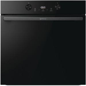 Piekarnik elektryczny z funkcją pary Gorenje BOS6737E05DBG BigSpace ExtraSteam Pizza 300 AirFry Czarne szkło