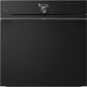 Piekarnik elektryczny z funkcją pary Gorenje BSA6138B AutoBake SteamAssist Pro AirFry Termosonda Czarne szkło