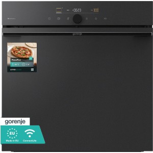 Piekarnik elektryczny Gorenje GO66MB Pizza350C StepBake AutoBake AirFry Pyrozliza Czarny mat Producenci AGD 1