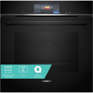 Piekarnik elektryczny Siemens iQ700 HB778G3B1 cookControl Pro Termoobieg 4D AirFry Termosonda