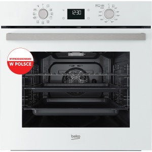 Piekarnik elektryczny z funkcją pary Beko BBIS7301WP AeroPerfect SteamAdd Grill Pyroliza Biały