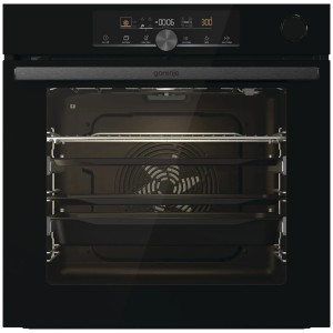 Piekarnik elektryczny z funkcją pary Gorenje BPSA6747A08BG AutoBake SteamAssist Termosonda Pyroliza Czarne szkło