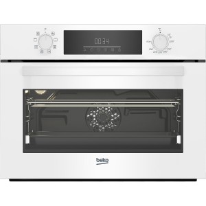 Piekarnik kompaktowy Beko BBCM18300W Pieczenie 3D Grill Termoobieg Biały