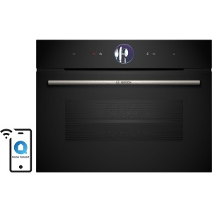 Piekarnik kompaktowy parowy Bosch Serie 8 CSG7364B1 PerfectBake Plus AddedSteam PerfectRoast Plus Grill