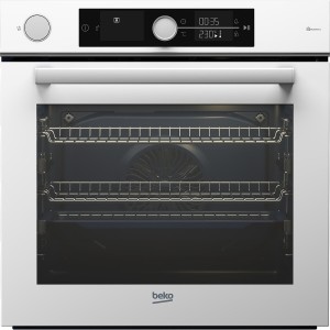 Piekarnik elektryczny z funkcją pary Beko BBIS18400WDS SteamAid Pieczenie 3D Grill Biały