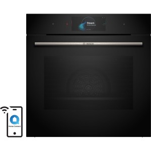 Piekarnik elektryczny z funkcją pary Bosch Serie 8 HSG7584B1 Perfect Bake Plus SteamPlus Grill Termosonda