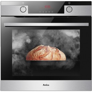Piekarnik elektryczny z funkcją pary Amica ED47638XA+ X-TYPE OPENUP ThermoControl Grill Termoobieg