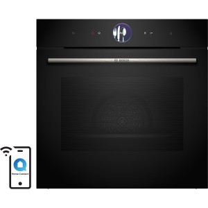 Piekarnik elektryczny z funkcją pary Bosch Serie 8 HRG7364B1 SteamPlus Grill Termoobieg 4D AirFry