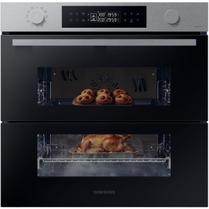 Piekarnik elektryczny z funkcją pary Samsung NV7B4545VAS Dual Cook Flex Natural Steam Air Sous Vide Grill