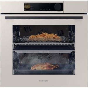 Piekarnik elektryczny z funkcją pary Samsung NV7B6665IAA Dual Cook Steam Assist Air Fry Beżowy