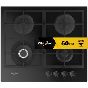 Płyta gazowa Whirlpool AKTL629NB1 Multilevel Flame Palnik Wok Żeliwne ruszty
