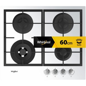 Płyta gazowa Whirlpool AKTL629WH Multilevel Flame Palnik Wok Żeliwne ruszty