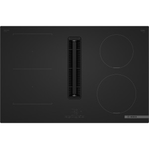 Płyta indukcyjna zintegrowana z okapem Bosch Serie 4 PVS81AB16E Łączenie pól Timer PowerManagement Czarny mat Producenci AGD 1